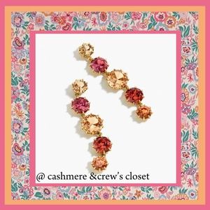 J. Crew Jewelry - NWT, JCrew Crystal Drop Earrings J. Crew Jewelry - NWT, JCrew Crystal Drop Earrings